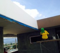 EIFS Cladding installation at a Hotel and condominium  (2)