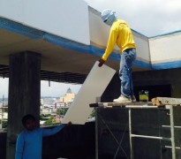 EIFS Cladding installation at a Hotel and condominium  (3)